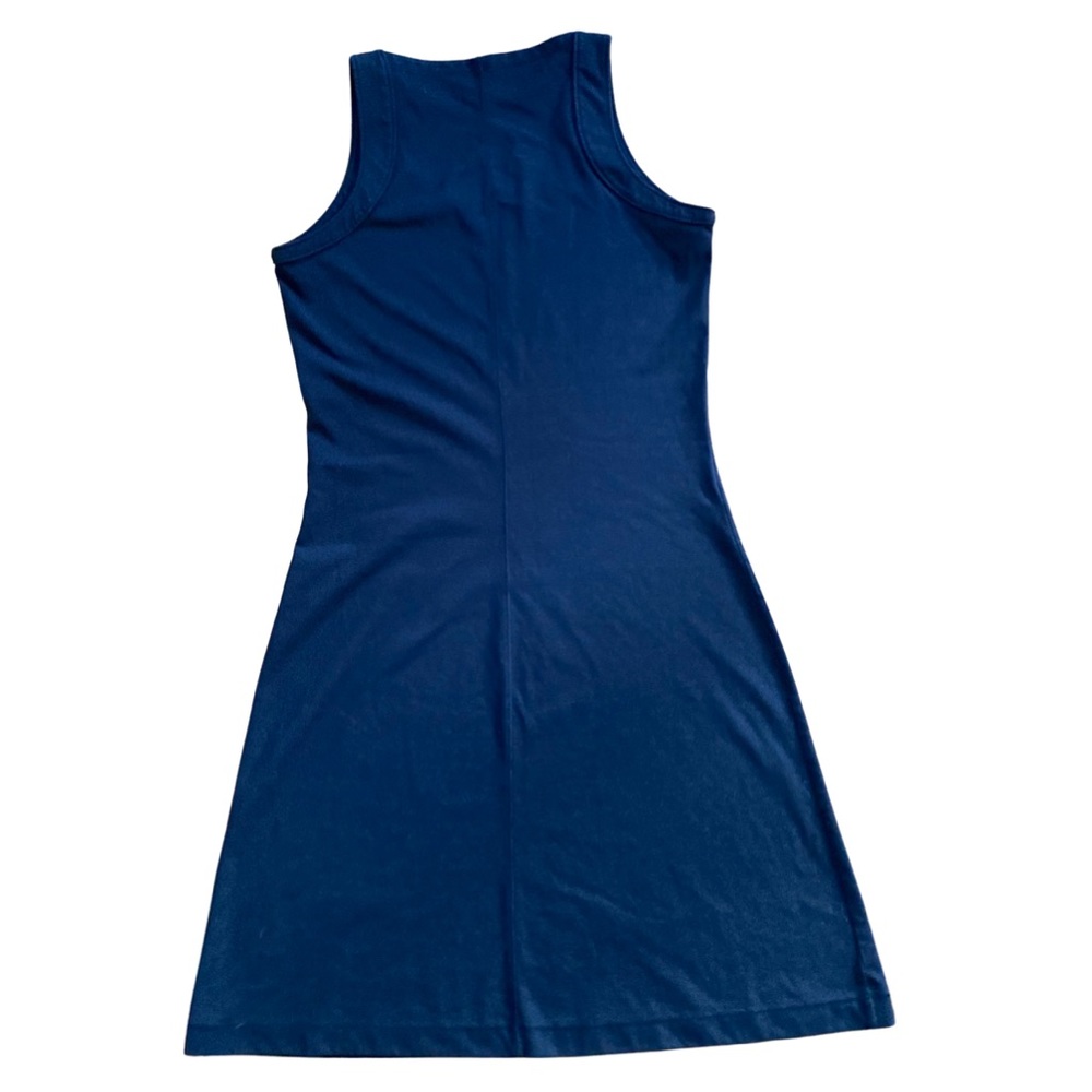 Patagonia Vitaliti Black Tank Dress Sleeveless Midi Knee Length Sport Travel